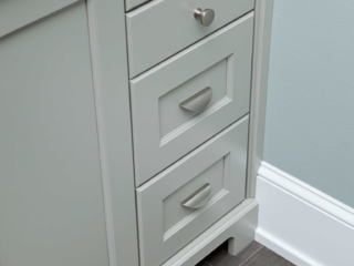 Gray -Blue Vanity
